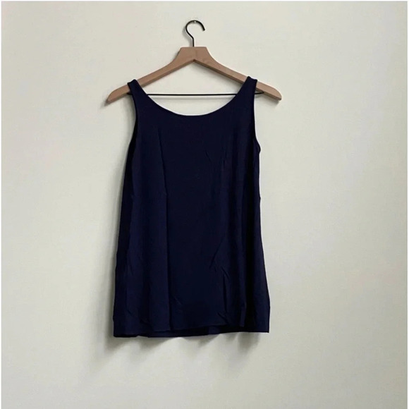 New Eileen Fisher Solid Scoop Neck Long Tank Top Petites PP
Midnight The system - Picture 9 of 11
